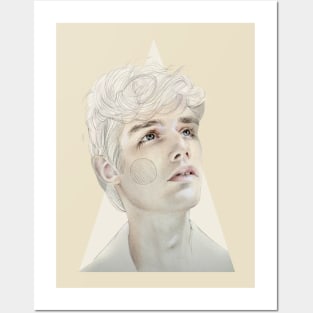 Dreamy portrait Posters and Art